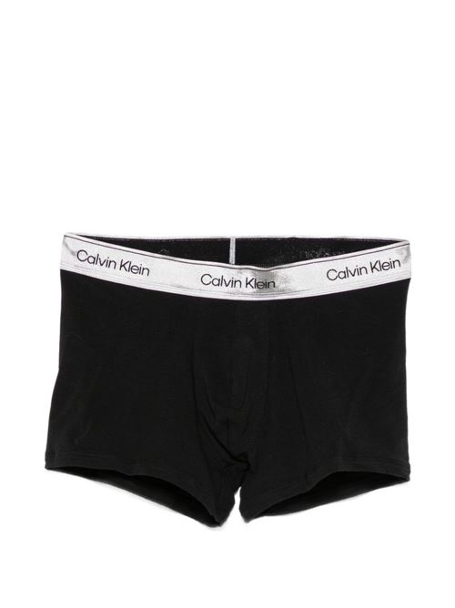Boxer intimo uomo Calvin Klein 3 pack bianchi elasticizzati Calvin Klein | LV00NB45754XK